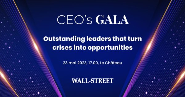 Wall-street.ro CEO’s Gala 2023: Vino alături de noi pentru a-i cunoaște pe...
