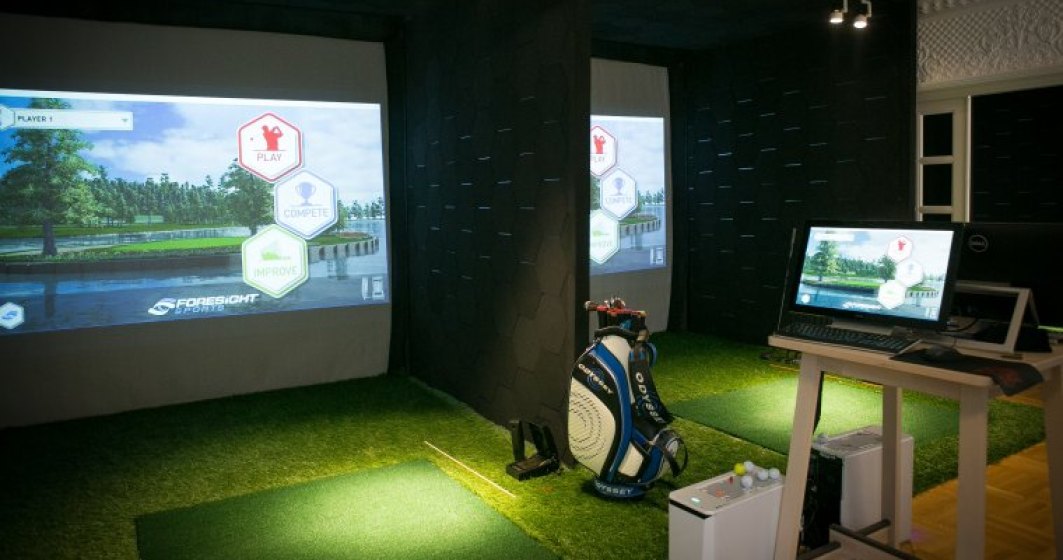 Golf Room sau cum doi prieteni au deschis un centru cu simulatoare pentru golf, un business unic in Romania