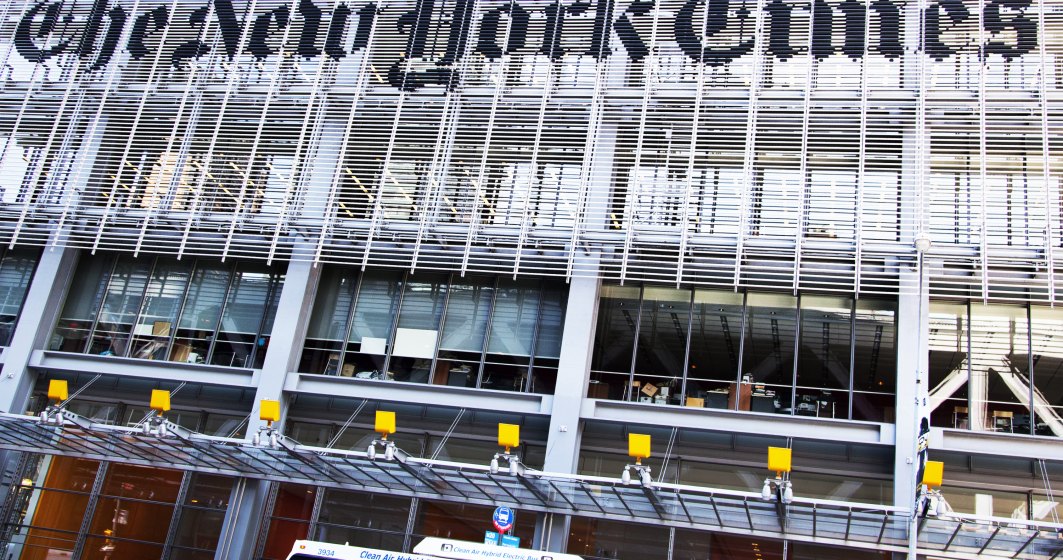 The New York Times a ajuns la peste 60% din venituri din abonamente