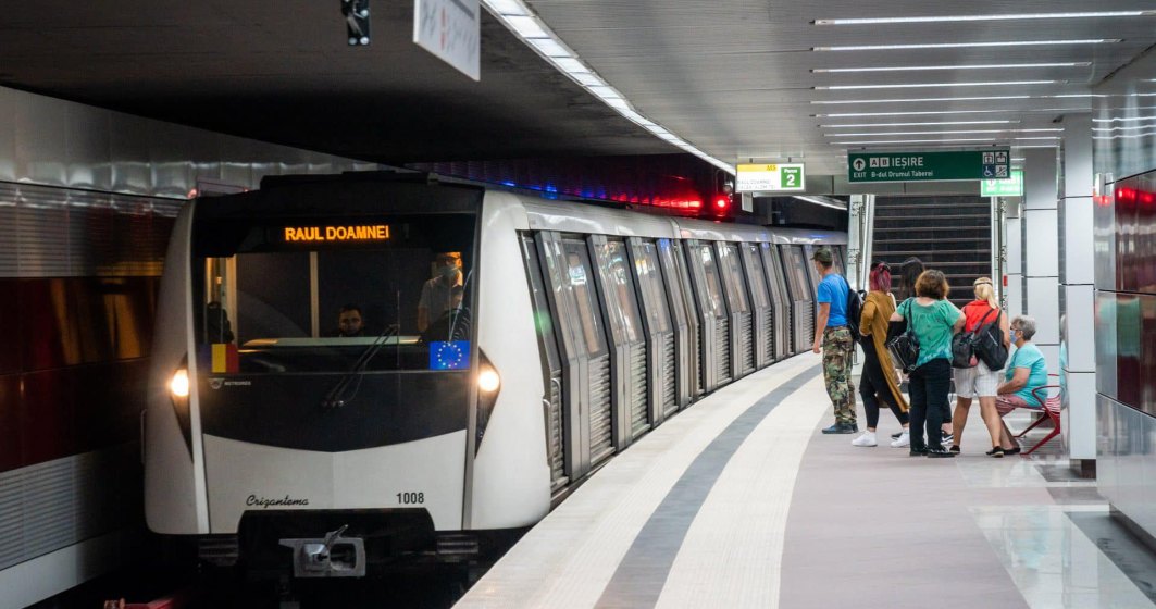 Metroul va circula mai rar: 10 minute între trenuri, la orele de vârf. Explicația Metrorex