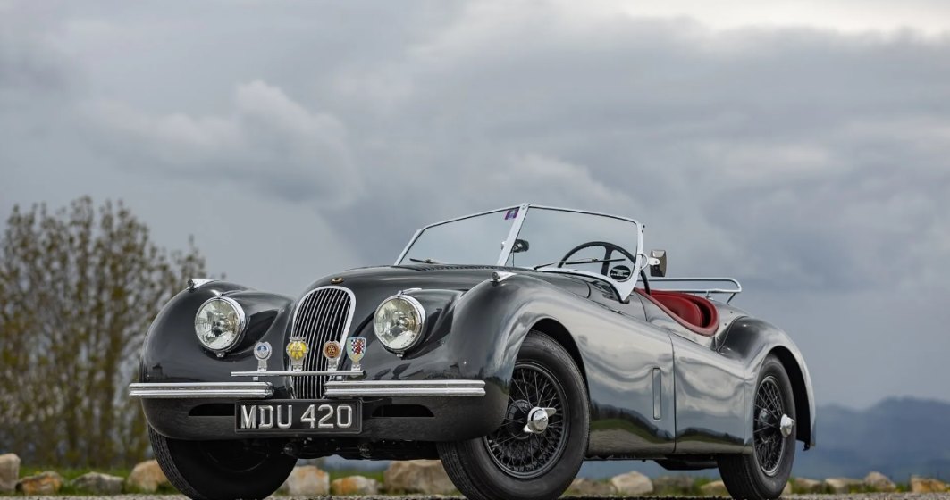 Jaguar-ul lui Clark Gable este de vânzare. Mașina este evaluată la o jumătate de milion de euro