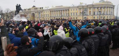Protestele continuă în Rusia. Arestările au depășit 7.000