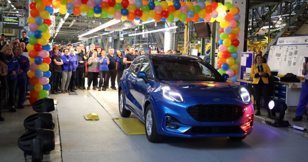 Ford lanseaza la Craiova productia noului Puma, primul vehicul hibrid din...