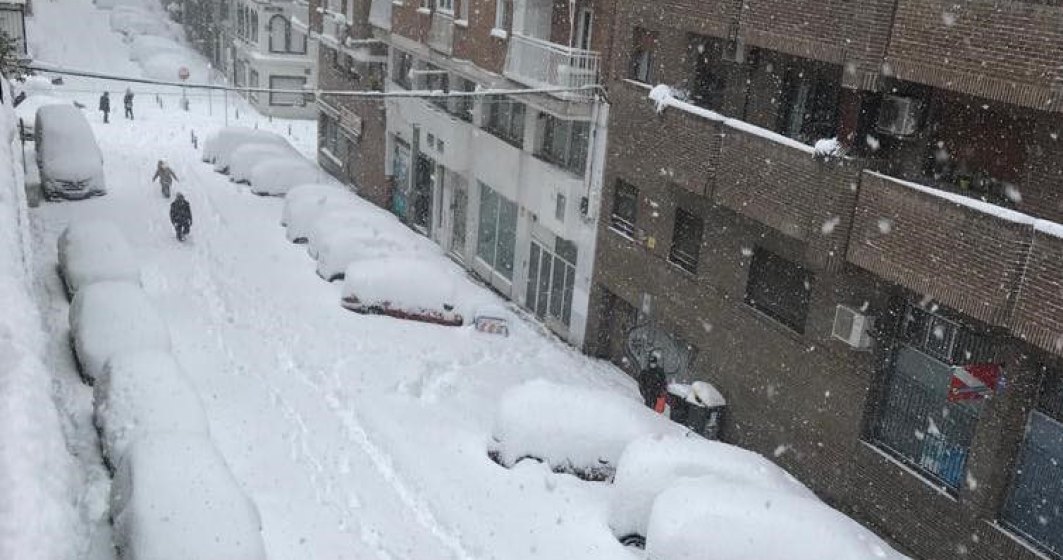 Spania trimite convoaie cu alimente și vaccin în zonele afectate de furtuna de zăpadă