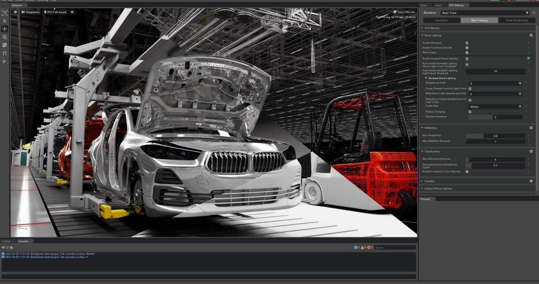 BMW Group va planifica virtual sistemele de producție din uzinele sale