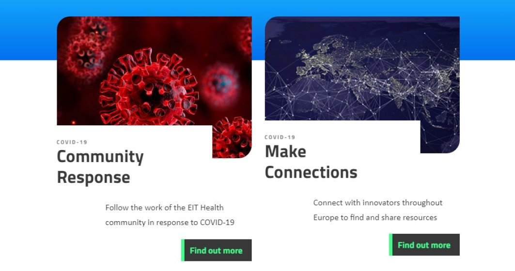 EIT Health a lansat o platformă pentru soluții pentru criza provocată de COVID-19