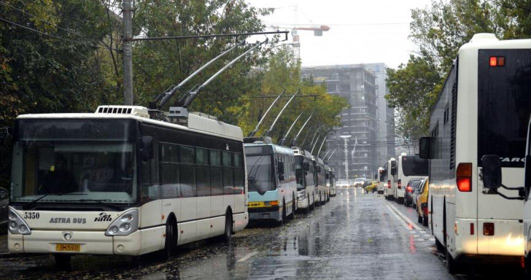 Primaria si RATB vor benzi unice pentru transportul in comun pe 12 artere din Capitala