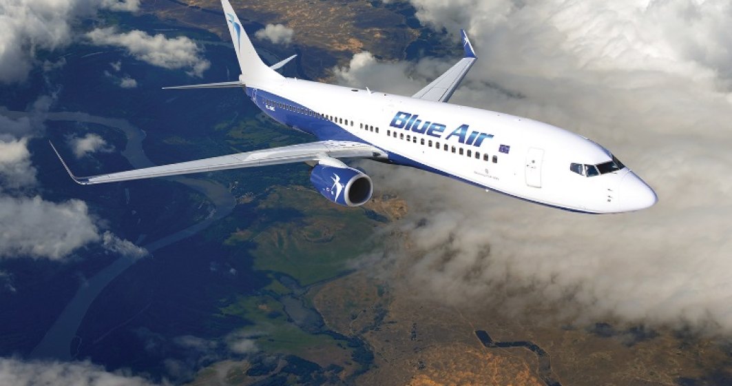 Blue Air reduce cu 20% preturile pentru toate zborurile companiei