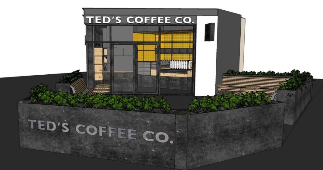 O noua cafenea TED'S in Bucuresti. Brandul intentioneaza sa aiba 30 de cafenele deschise pana la finalul anului