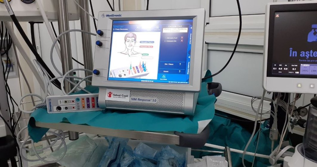 Spitalul Grigore Alexandrescu din București primește aparatură medicală performantă pentru programul de tratament al surdității la nou-născut și pentru Secția ATI