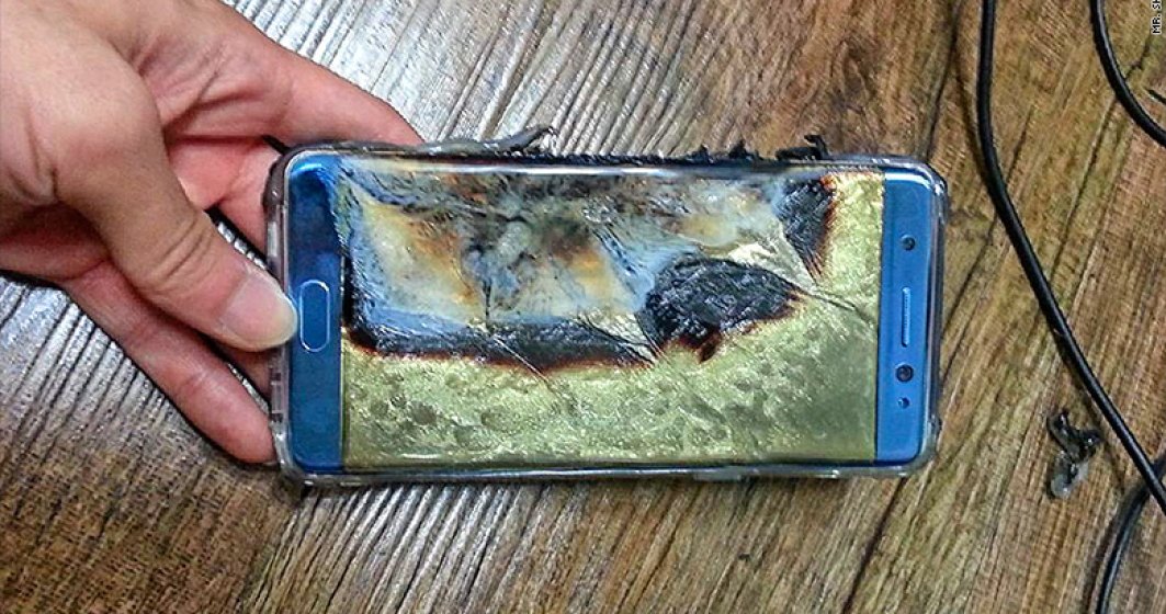 Samsung a depistat motivul exploziilor Galaxy Note 7