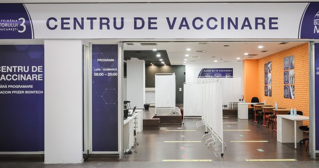 S-a deschis un nou centru de vaccinare în București Mall-Vitan