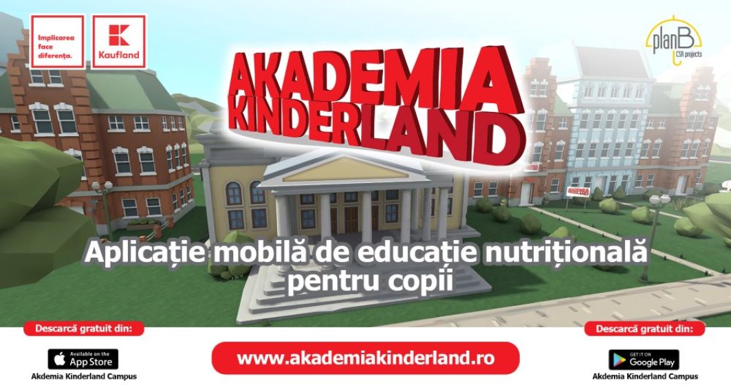 Kaufland lansează o aplicație pentru reducerea obezității infantile