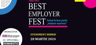 BEST EMPLOYER FEST - ediția a IV-a Festival de bune practici “employee...