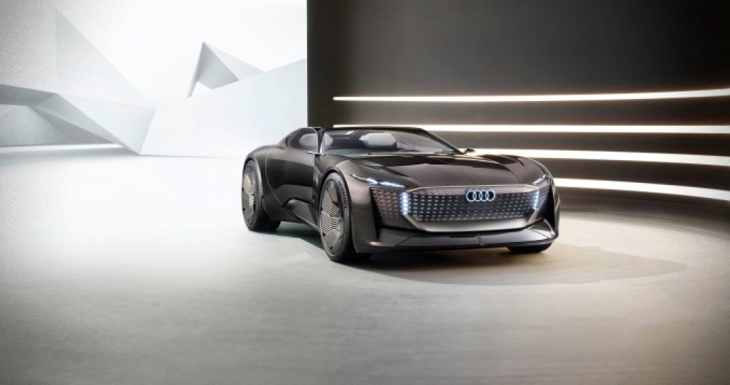 Audi a dezvăluit noul concept roadster Skysphere, care își poate schimba dimensiunea