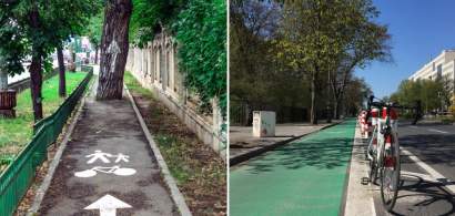 Bucuresti, exemplu NEGATIV privind pistele de bicicleta, in The Guardian