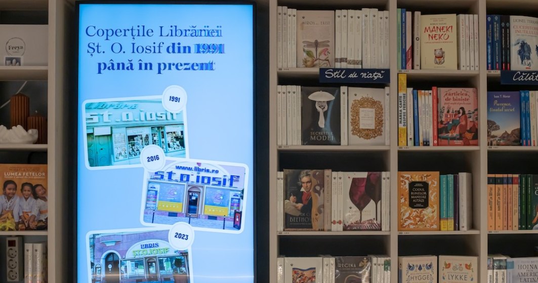 FOTO | Libris a redeschis prima librărie inaugurată, după 6 luni de renovări și o investiție de 500.000 de euro