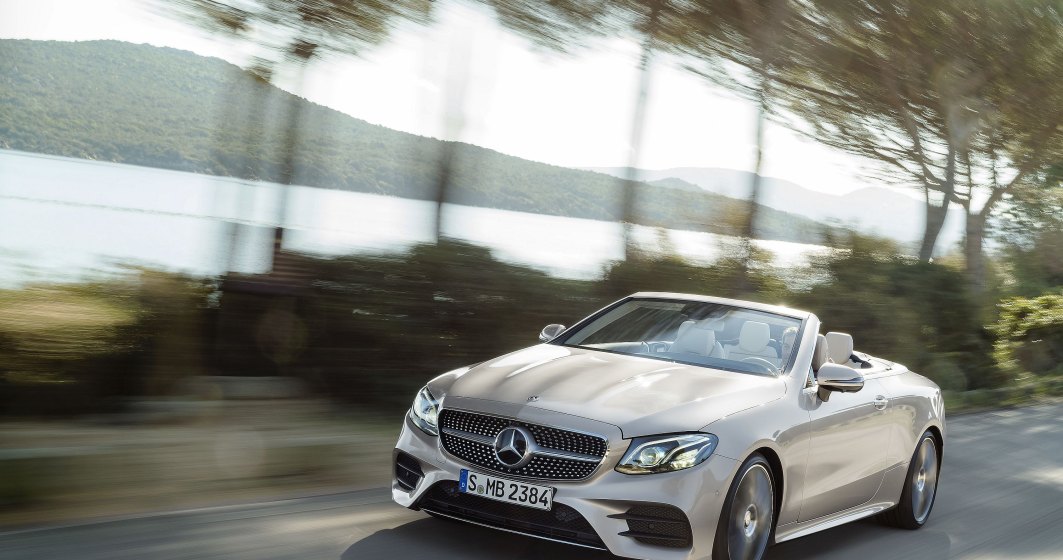 Mercedes-Benz lanseaza noul E Cabrio in septembrie. In Romania costa de la 54.228 euro