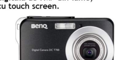 Cea mai subtire camera digitala de 7MP din lume cu touch screen