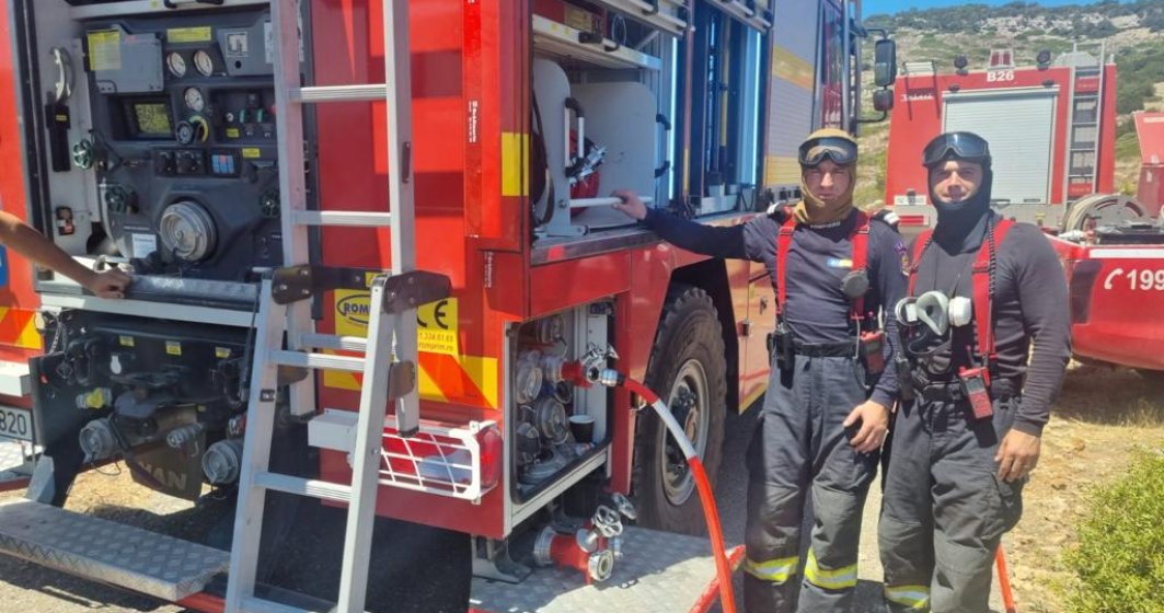 Autoritățile din Grecia, ajutate de pompieri din România și alte state, ar fi reușit să oprească extinderea incendiilor