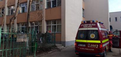 Scoala din Bucuresti, evacuata din cauza unui gaz toxic