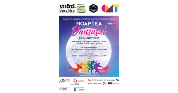 Bucureștiul dansează: Noaptea Dansului, cel mai mare eveniment de dans din...
