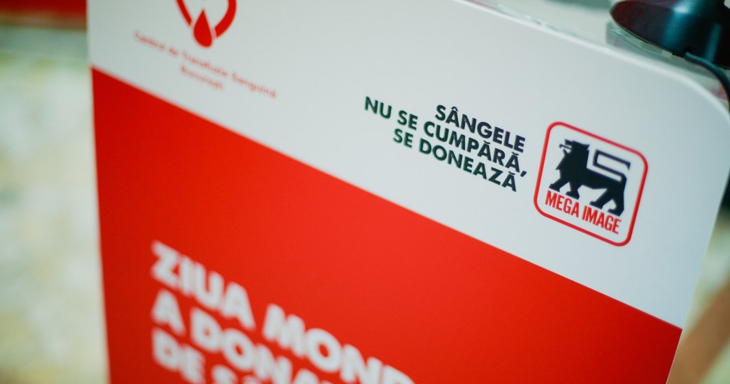 Mega Image doneaza echipamente medicale de 60.000 de euro pentru centrele de transfuzii din tara
