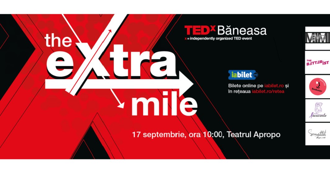 A doua ediție a TEDxBaneasa are loc pe 17 septembrie