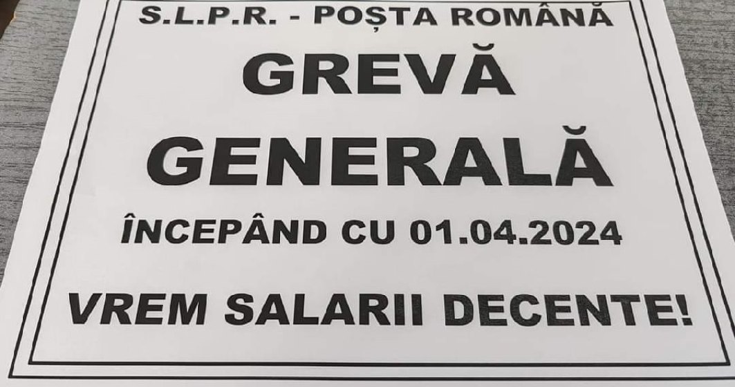Angajații Poștei luptă cu „obiectul muncii”: trimit mii de scrisori către Guvern