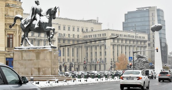 ANM anunță cod galben de ninsoare și viscol în 25 de județe din România