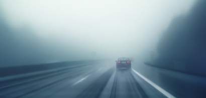Infotrafic: Vizibilitate redusă pe Autostrada Soarelui din cauza ceții