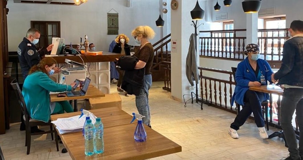 Angajații din domeniul restaurantelor și hotelier sunt vaccinați la Hanul lui Manuc