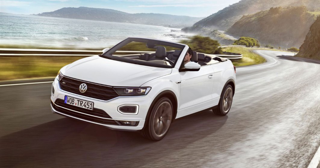 Volkswagen T-Roc Cabrio sosește în mai în România. Costă de la 24.700 euro