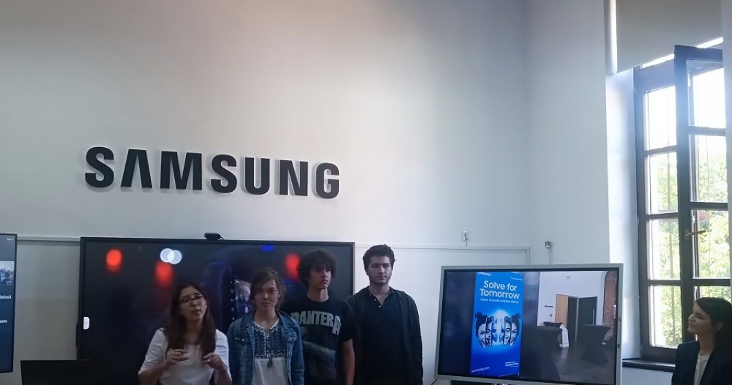 De la idee la proiect. Samsung Electronics România deschide înscrierile la Solve for Tomorrow, o competiție dedicată elevilor de liceu