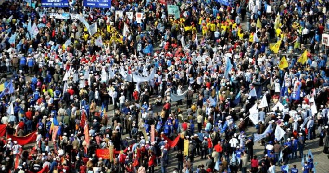 Proteste in Bucuresti si alte orase fata de proiectele de modificare a Legilor Justitiei