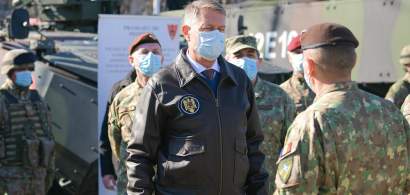 VIDEO| Iohannis și Jens Stoltenberg, secretarul NATO, au ajuns la Baza...