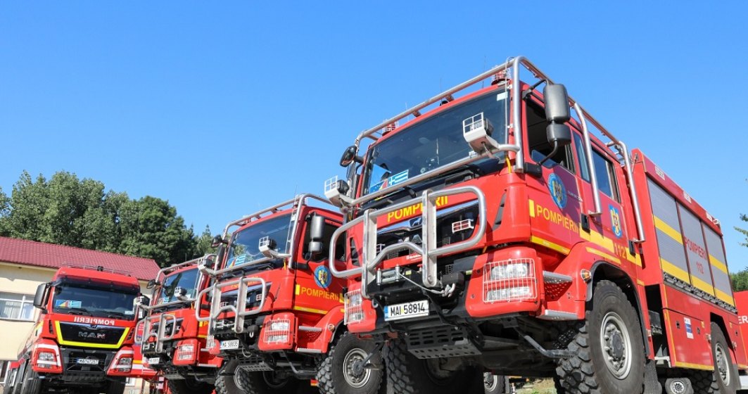Pompierii români, din nou în Grecia: cât personal a fost mutat într-una din destinațiile de vacanță ale românilor