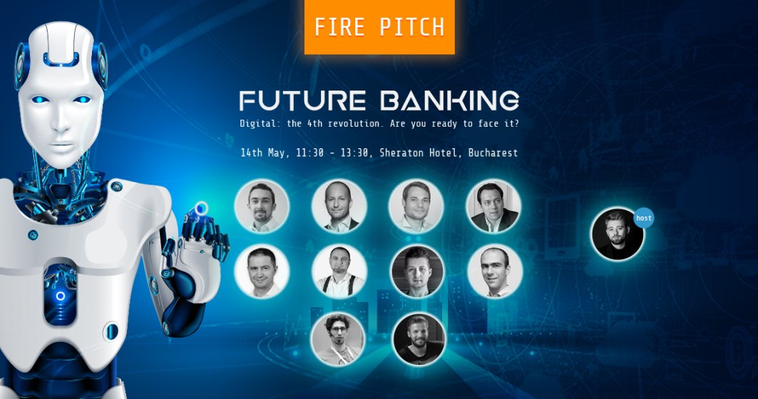 Vino cu startup-ul tau FinTech la Future Banking Fire Pitch si arata-le investitorilor din juriu cum revolutionezi industria