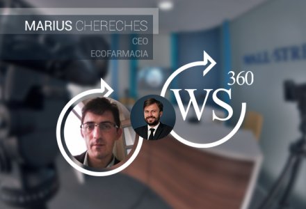 Marius Chereches, CEO (EcoFarmacia), invitatul emisiunii de business WALL-STREET 360