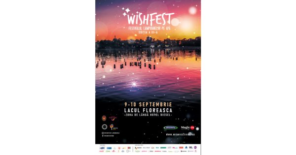 A III-a ediție a WishFest, festivalul lampioanelor pe apă, are loc în...