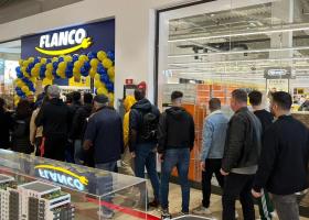 Flanco deschide cel mai mare magazin din Capitală în Military Shopping