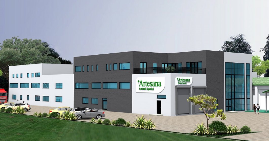 Producătorul românesc de lactate Artesana va construi o nouă fabrică