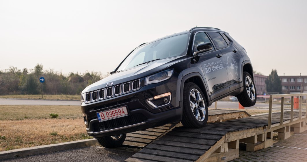Jeep a lansat in Romania SUV-ul Compass. Costa de la 23.300 euro cu TVA