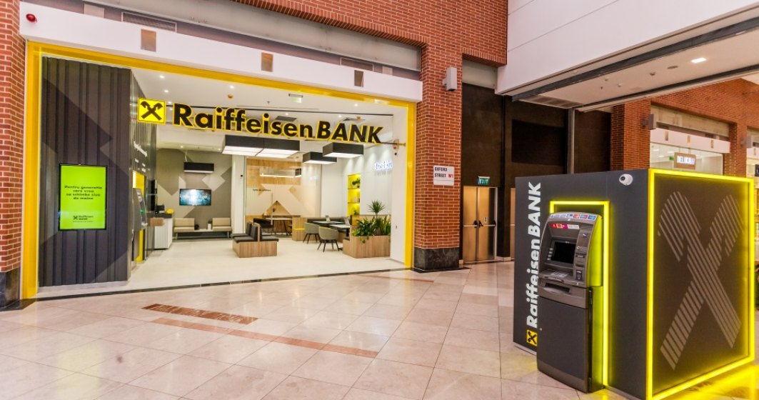 Raiffeisen Bank si-a modernizat sucursala din AFI Cotroceni adoptand nou concept cu design modern si fluxuri mai rapide pentru clienti