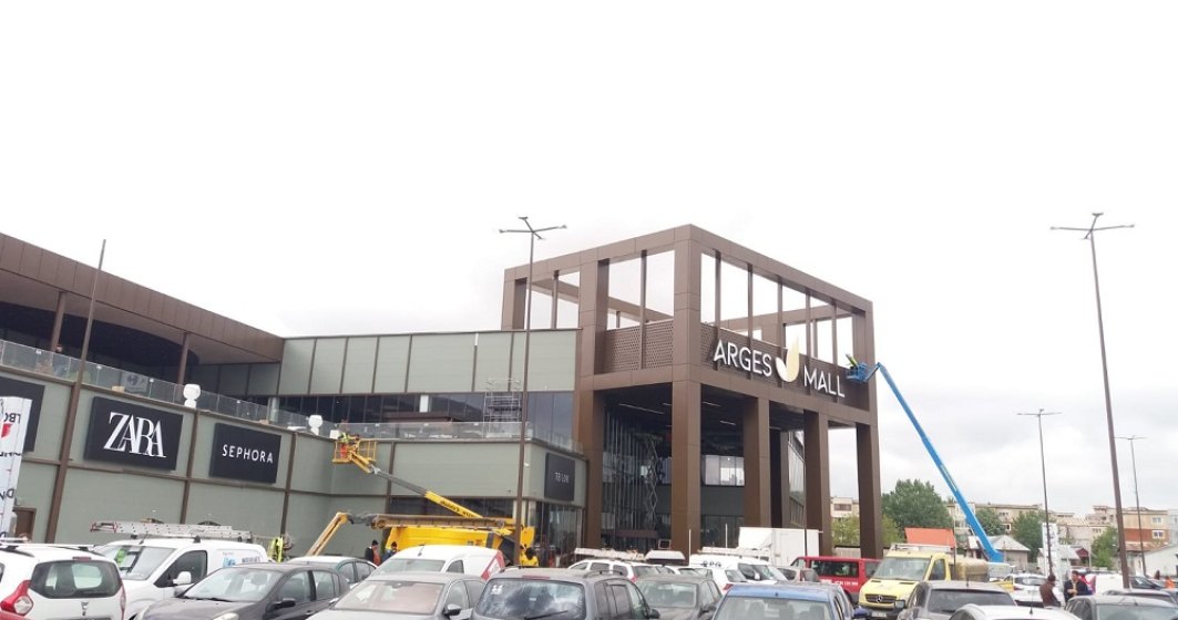 FOTO | Argeș Mall, noul centru comercial din Argeș, este gata de deschidere după o investiție de peste 100 mil. euro