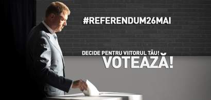 Presedintele Klaus Iohannis da startul campaniei pentru referendum, pe...