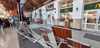 GALERIE FOTO: ANPC a închis restaurantul McDonald's din Gara de Nord, dar și...