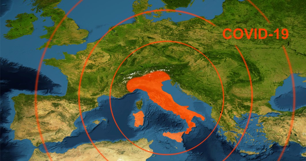 Temeri în Italia: Noua tulpină coronavirus, descoperită la o persoană care nu a avut contact cu nimeni din Marea Britanie