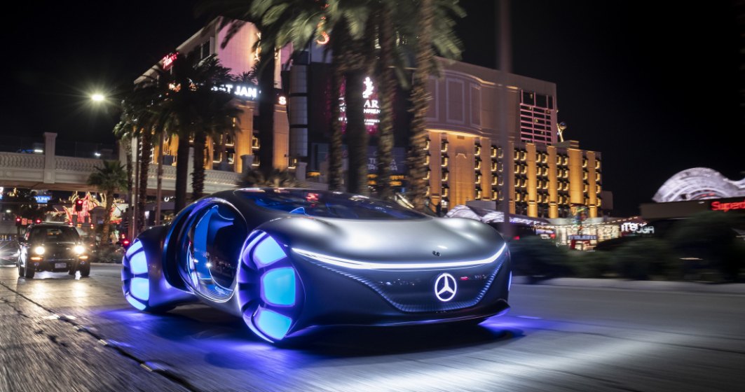 Mercedes-Benz Vision AVTR a fost prezentat la CES. Este inspirat din filmul Avatar