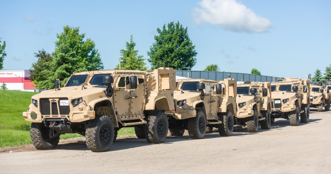 Pentagonul a comunicat că Departamentul de Stat a autorizat vânzarea de vehicule tactice ușoare României